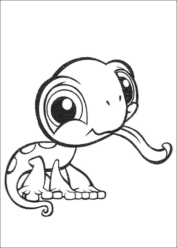Kids n fun 50 Coloring Pages Of Littlest Pet Shop